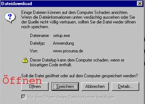 Garantie: setup.exe ist virengeprft & sicher